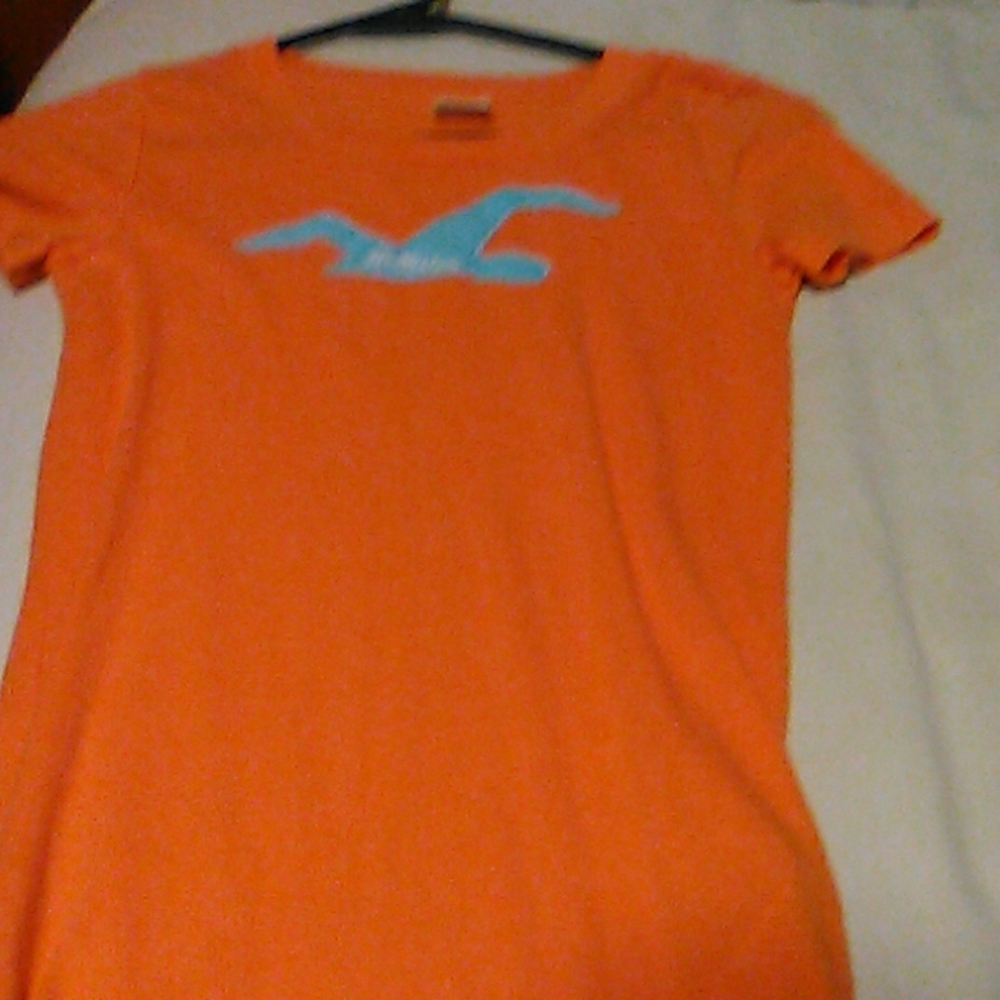 Orange Hollister Tee